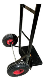 Carretilla Carrucha Ruedas Neumáticas 10pLG Soporte De 250kg - Imagen 3