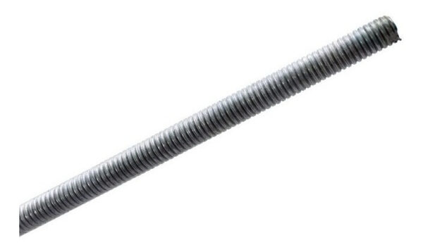 Barra Roscada De Acero Inoxidable De 3/8 X 2 Mts - Imagen 1