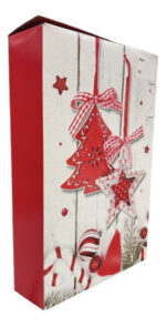 Caja Navidad Regalo Cartón Dedicatoria X3 Unidades - Imagen 5