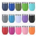 Vaso Térmico Cooler Vino Copa Termo 12 Oz Acero Inoxidable - Imagen 10