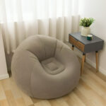 Silla Puf Sillón Mueble Individual Inflable Asiento Portátil - Imagen 4