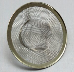 Cesta Desague Fregadero Lavamano Tipo Malla Acero Inoxidable - Imagen 2