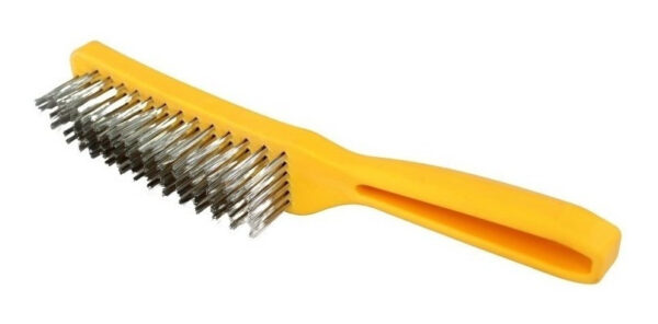 Cepillo De Alambre 6 X 16 Hileras Mango Plástico - Imagen 1