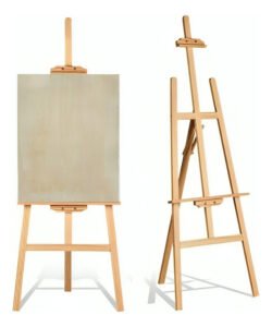 Caballete Atril Para Lienzos Pizarras Arte 150 X 45 Cm - Imagen 3
