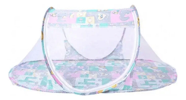 Mosquitero Portátil Ovalado Plegable Bebes Cuna Siesta - Imagen 3