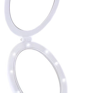 Espejo Plegable Portátil Con Luces Led Maquillaje