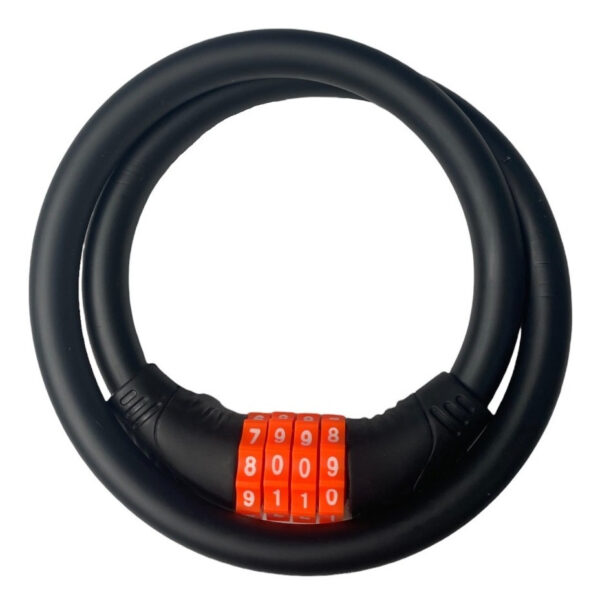 Candado Combinación Guaya Seguridad Moto Bicicleta Antirrobo - Imagen 2