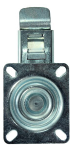 Rueda Continental Industrial Giratoria 6pLG Con Freno Y Base - Imagen 2