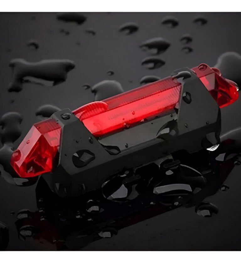 Kit Linterna Luces Luz Led Para Bicicleta Recargable Usb - Imagen 4