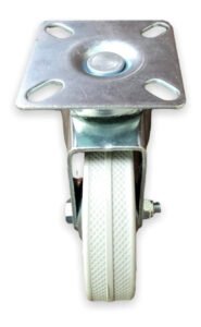 Rueda Continental Industrial Giratoria Gris Con Base 3pLG - Imagen 3