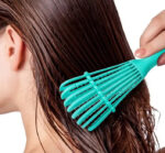 Peine Detangle Brush Cabellos Estética Abundantes Liso Afro - Imagen 4