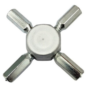 Manilla Universal De Cruz Para Griferia Lavamano Fregadero