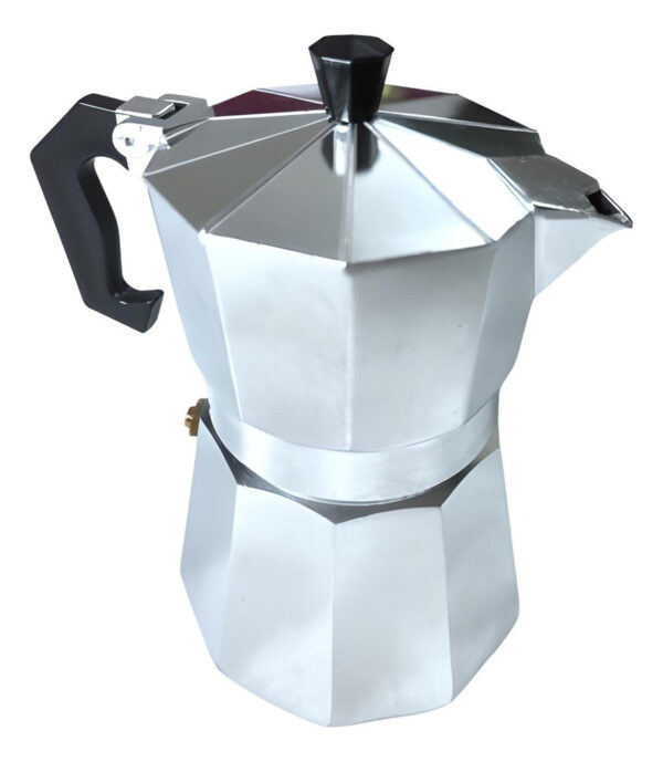 Cafetera Tipo Greca Acero Inoxidable Expreso 6 Tazas Café - Imagen 1