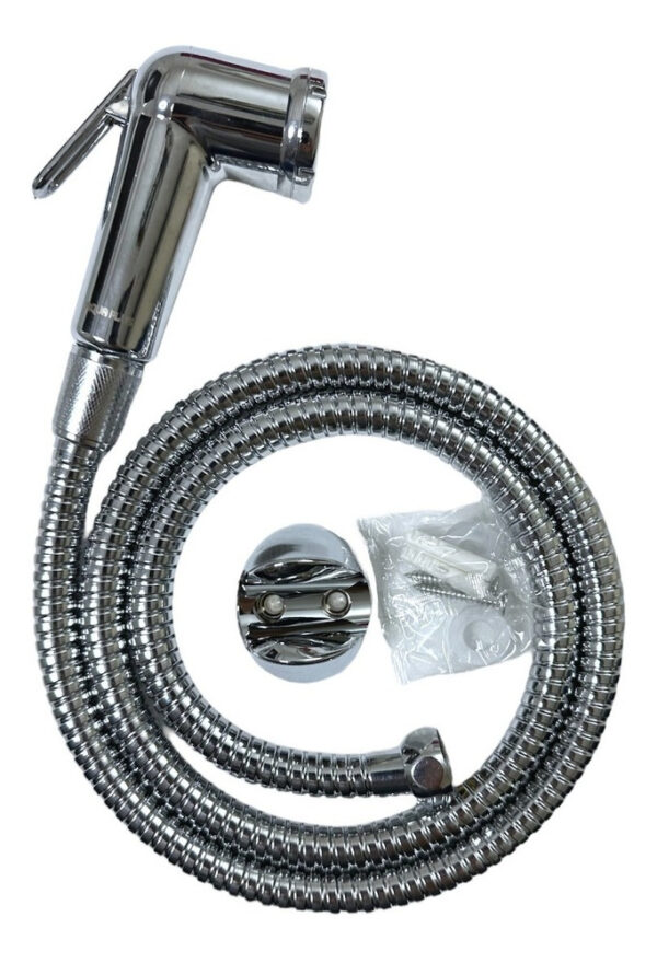 Ducha Manguera Teléfono Con Accesorios Metálica - Imagen 2