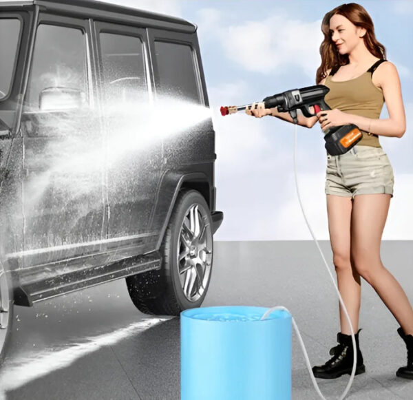 Hidrojet Recargable Inalámbrico Portátil Alta Presión 48v - Imagen 5