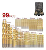Kit Juego Set Mechas Brocas Para Taladro Multiuso 99 Piezas - Imagen 5