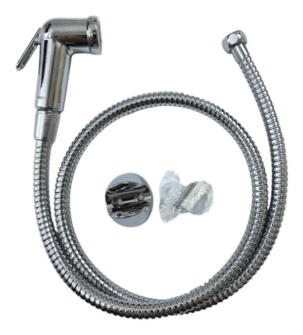 Ducha Manguera Teléfono Con Accesorios Metálica - Imagen 4