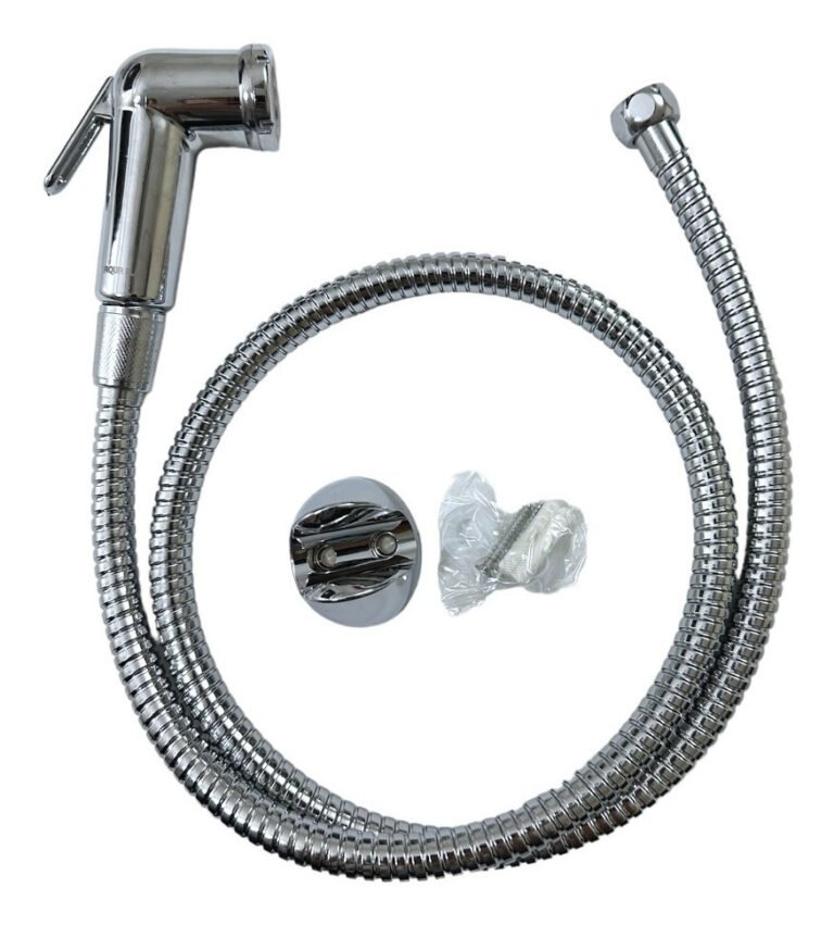 Ducha Manguera Teléfono Con Accesorios Metálica - Imagen 4