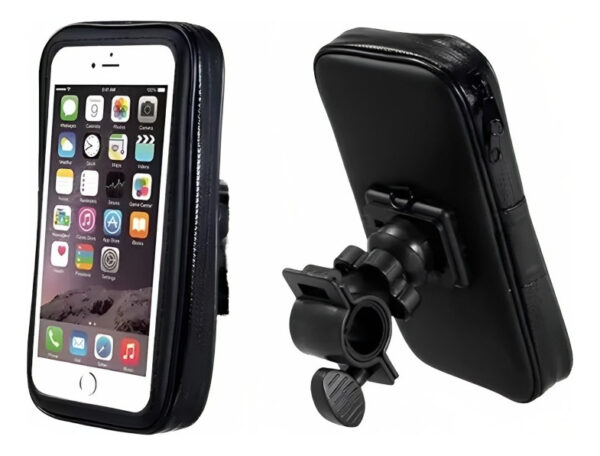 Base Soporte Teléfono Moto Bicicleta Porta Celular Protector - Imagen 5
