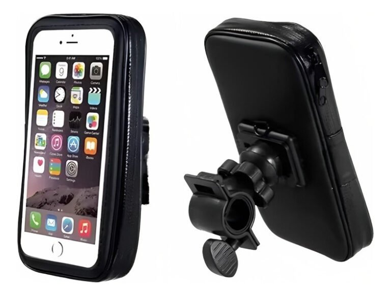 Base Soporte Teléfono Moto Bicicleta Porta Celular Protector - Imagen 5