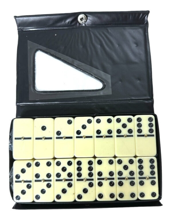 Domino Con Estuche Tamaño Estándar 4.7cm X 2.3cm - Imagen 1