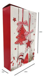 Caja Navidad Regalo Cartón Dedicatoria X3 Unidades - Imagen 6