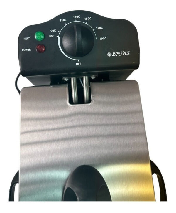 Freidora Eléctrica De 3.5 Litros 1 Tina 2000w 110v - Imagen 4