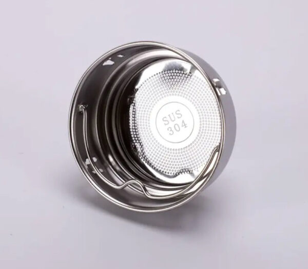 Termo Cooler Acero Inoxidable Vinil Bambú Eco Friendly 500ml - Imagen 3