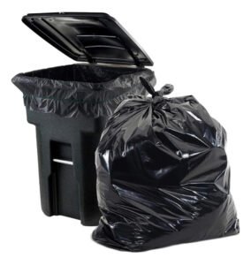 Bolsa De Basura Negra Plástica 200 L 120cmx90cm Pack 60und - Imagen 3
