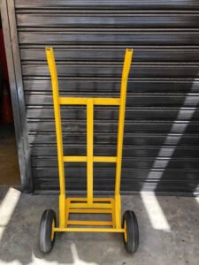 Carretilla Carrucha 2 Ruedas Macizas 10pLG Soporte De 180kg - Imagen 9