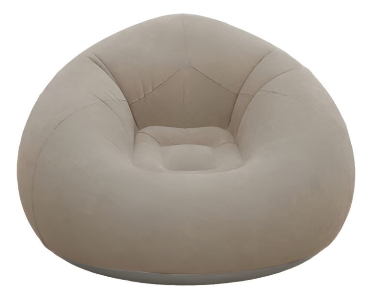930505-MLV87911472745_072025 Silla Puf Sillón Mueble Individual Inflable Asiento Portátil - Imagen 1