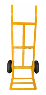 Carretilla Carrucha 2 Ruedas Macizas 10pLG Soporte De 180kg - Imagen 3