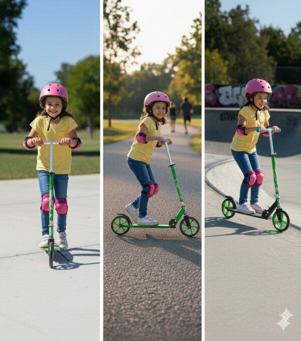 Monopatín Scooter Niño Adolescente Metálica 100kg Ajustable - Imagen 27