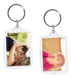 Llaveros Acrílicos Porta Fotos Rectangular Publicidad X 24u - Imagen 3