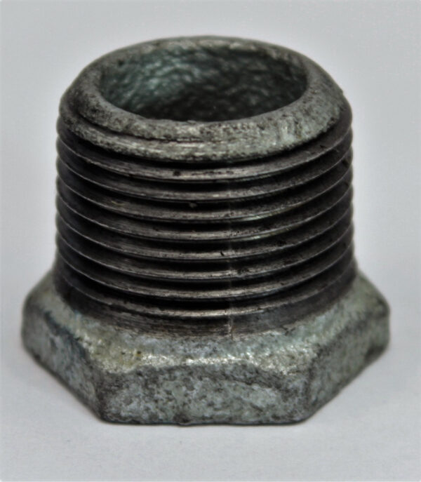 Conexión Bushing Galvanizado De 1/2 A 3/4 - Imagen 2