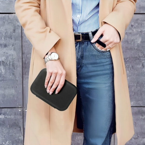 Joyero Portátil Prendas Joyas Mediano Organizador Bisutería - Imagen 13