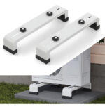 Base Piso Aire Lotus 150kg Gris Oscuro 50x10x8 Cm