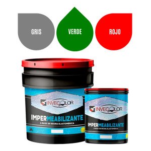 Impermeabilizante Rojo Cuñete 4 Galones Resina Elastométrica