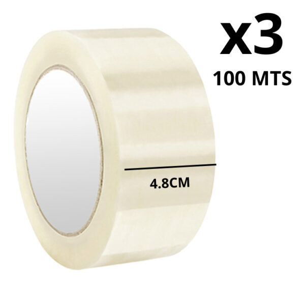 Tirro Cinta De Embalaje Marrón 100mts X 2 Pulgadas Americana - Imagen 5