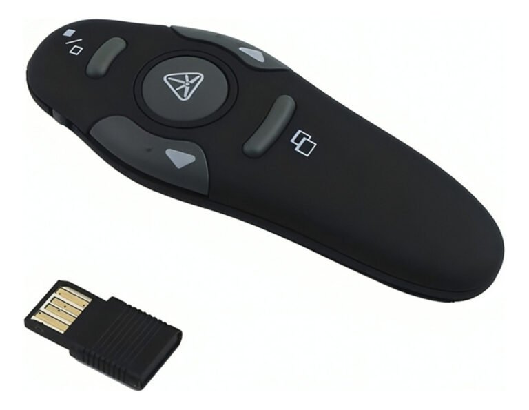946682-MLV86681615775_062025 Presentador Diapositivas Láser Apuntador Bluetooth Puntero - Imagen 1
