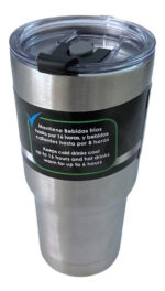 Termo Vaso Térmico Cooler 800ml Acero Inox Anti Derrame