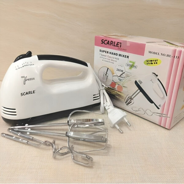 Batidora Eléctrica Manual 7 Velocidades 260w Mixer - Imagen 3