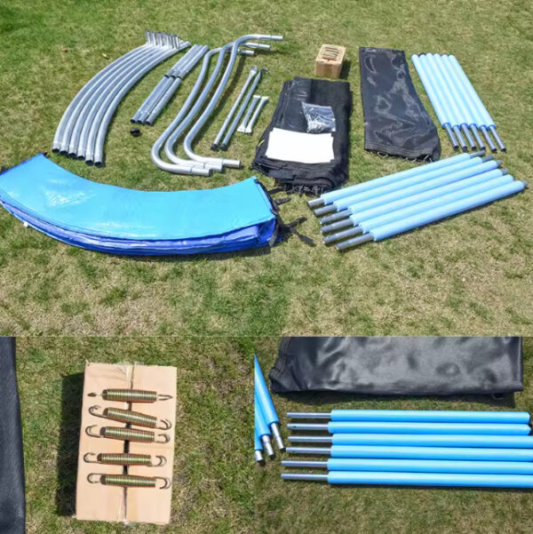 Trampolín Cama Elástica Familiar Fiesta Niños 1.4m - Imagen 3