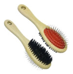 Cepillo Doble Uso Perro Mascotas Mediano Peluqueria Canina