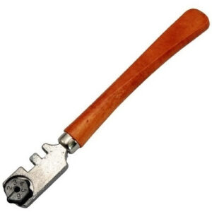 Corta Vidrio Ventanas Espejo Mango De Madera