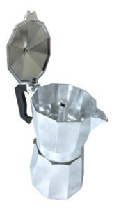 Cafetera Greca Acero Inoxidable Expreso 3 Tazas Café - Imagen 2