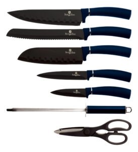 Set Cuchillos Cocina 8 Piezas Base Elegante Acero Inoxidable - Imagen 3
