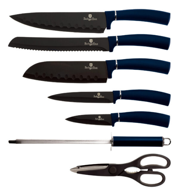 Set Cuchillos Cocina 8 Piezas Base Elegante Acero Inoxidable - Imagen 3