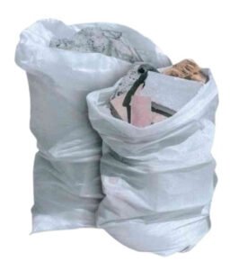 Saco Escombro Polipropileno Tejido 50kg 48x80cm X 10u Tipo B - Imagen 2