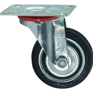 Rueda Continental Industrial Giratoria 3 Pulgadas Con Base